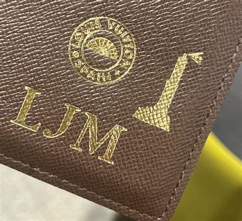 louis vuitton hot stamping removal|louis vuitton passport hot stamp.